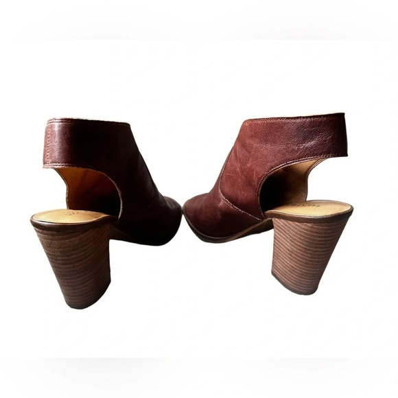 Lucky brand Lizette open toe sling back booties with Velcro closure size 7.5​ - Picture 6 of 9